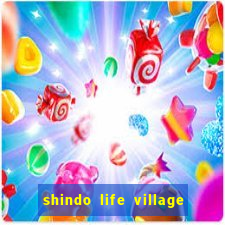 shindo life village blaze private server codes